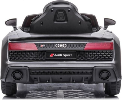 Veturë elektrike për fëmijë Audi R8 A300, 12V, telekomandë, argjend