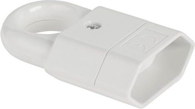 Prizë portative Elgotech GP2C, 2.5A 250V, pa tokëzim, e bardhë