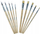 Set penelash Pelikan Starter Set, 10 copë, dorezë druri, natyrale