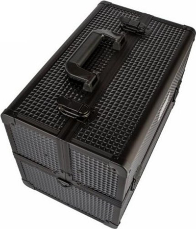 Valixhe kozmetike OSOM Professional Cosmetic Case OSOMP8350BL, poliuretan, ndarje të rregullueshme, e zezë