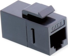 Adaptor rrjeti VALUE RJ45 Coupler Keystone Cat 6, pa ekranim, i bardhë