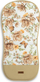 Jastëk për karrocë Sensillo Velvet Pushchair Liner Square, 80x40cm, dyanshëm pambuk edhe velvet, bezhë