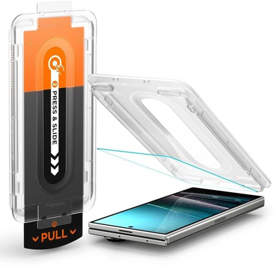 Mbrojtëse ekrani Spigen Glas.tR EZ Fit Pro për Galaxy Z Fold 7, xham i kalit, transparencë e lartë