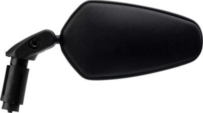 Pasqyrë biçiklete MIRROR MIRROR, akrilike konvekse, 80g, e zezë