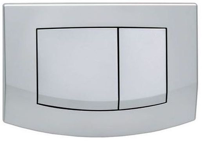 Plakë kontrolli për WC TECE Ambia 9.240.225, 214 × 152 × 22 mm, e hirtë