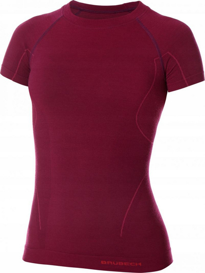 Bluzë termoaktive Brubeck Active Wool SS11700, lesh merino, për femra, madhësia S