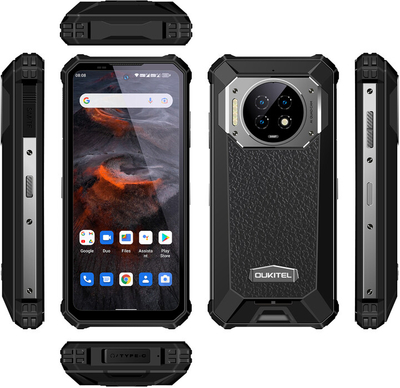 Мобилен телефон Oukitel WP19, 8GB/256GB, црна боја