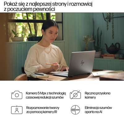 Лаптоп 2 во 1 HP A58SHEA, Ryzen 5, 16GB RAM, темно сива