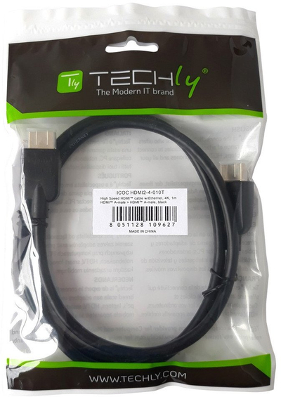 Kabllo HDMI Vention, M në M, 4K, 3 m, e zezë