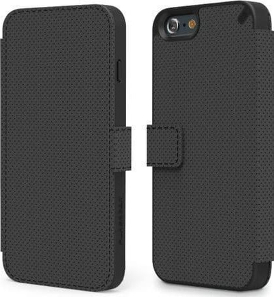 Kapak telefoni PureGear Express Folio, tip portofol, lëkurë sintetike, i zi