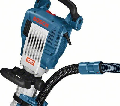 Set nxjerrës pluhuri Bosch GDE HEX, për çekiçë demolimi, plastik, blu e zi