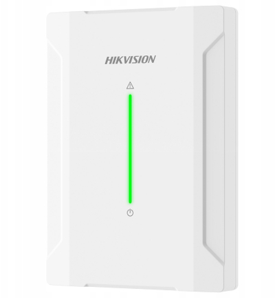 Modul zgjerues rele Hikvision DS PM501R4, 4 kanale, me kabllo, i bardhë