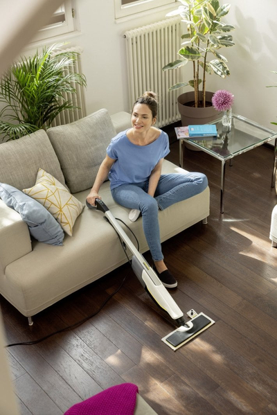 Shtupë me avull Karcher SC 2 Upright, bardhë/zezë