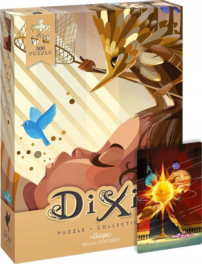 Puzzle Dixit Escape, 500 copa, koleksion artistic, shumëngjyrësh