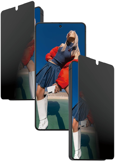 Mbrojtës ekrani PanzerGlass 2-Way Privacy për Samsung Galaxy S26 Ultra, Ultra-Wide Fit, i zi