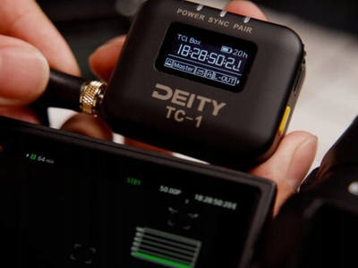 Pajisje timecode Deity TC-1, set 3 copë, me kabllo, e zezë