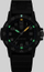 Orë për meshkuj Luminox, e zezë