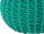 Puf ottoman pa markë, pambuk i thurur, 50 x 35 cm, jeshil