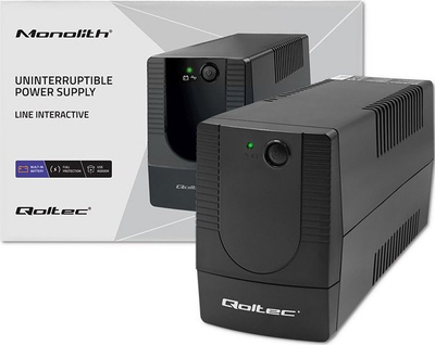 UPS Qoltec 53774, Line-Interactive, 1 KVA, i zi