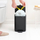 Kosh plehrash me pedale Brabantia Pedal Bin, 4L, çelik, i zi mat