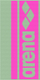 Peshqir plazhi Arena Logotype Jacquard, pambuk, rozë
