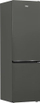 Frigorifer me ngrirës poshtë Beko B1RCNA404G, 355L, No Frost, gri Manhattan