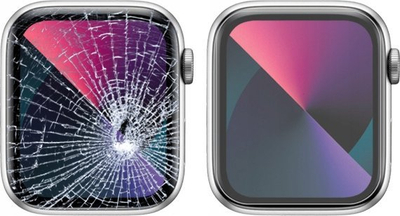 Fletë mbrojtëse ekrani për Samsung Galaxy Watch FE 40mm, 2 copë, kundër gjurmëve të gishtave