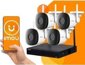 Set kamerash sigurie IP PoE, 5 kamera, Full HD, për shtëpi