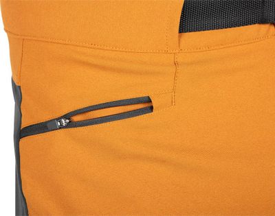 Pantallona pune Topex Outdoor, 4 Way Stretch, mustard gri, M
