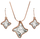 Set Troli Bronze, Twister Crystal