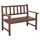 Ulëse druri Naxos 2 ulëse 110x64,5x85Hcm (HM5407)