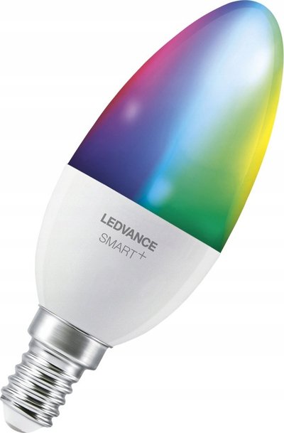 Llampë e zgjuar LEDVANCE SMART+, E14, RGBW, e bardhë