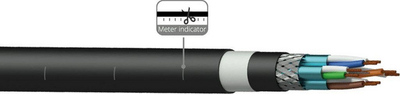Kabllo altoparlanti Procab CLS215 CCA, 2 x 1.5 mm², 16 AWG, e bardhë
