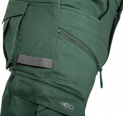 Pantallona pune Topex OUTDOOR jogger, madhësia XXL, ngjyrë jeshile