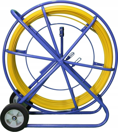 Shufër tërheqëse kabllosh Extralink EX.30950, 10 mm, 200 m, e verdhë