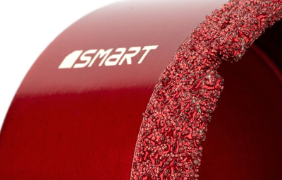 Set shpuesesh me diamant SMART365 SM-25-SET6, diametra 6-68mm, filetë M14, i kuq