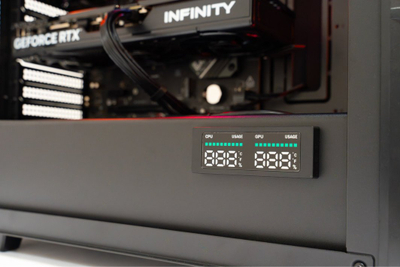 Kompjuter gaming Game X G300, Ryzen 5 7600X, 32GB RAM, RTX 4070, SSD 1TB, i zi
