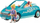 Set lodrash Playmobil Convertible, lojë simulimi, me aksesorë, multikolor