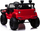 Makina elektrike për kalamaj Dark Night, 100 cm, rrota EVA, e kuqe
