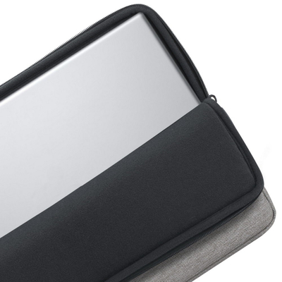 Këllëf mbrojtës për laptop RivaCase Suzuka, 13.3", e hirtë