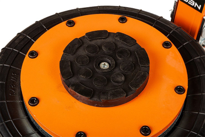 Krik pneumatik NEO Tools 3T, lartësi 145-420 mm, çelik, i kuq