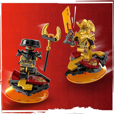 Set LEGO Ninjago Zane Dragon Power Spinjitzu Makina e Garës, 71791, 307 copa, 7+, shumëngjyrësh