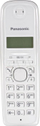 Telefon fiks pa tel Panasonic, me ekran LCD, memorie për 50 numra, i bardhë