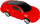 Lodër makinë garuese Mega Creative Racing Car, plastike, 28x8x14 cm, shumëngjyrëshe