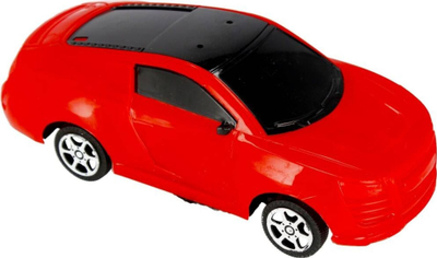 Lodër makinë garuese Mega Creative Racing Car, plastike, 28x8x14 cm, shumëngjyrëshe