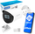 Kamerë IP Dahua Ez-IP EZI-B120-F2, 2MP Full HD, IR 30m PoE, e bardhë
