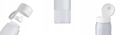 Shishe filtruese Wessper B2 TRITAN Actitex, 1000ml, e bardhë