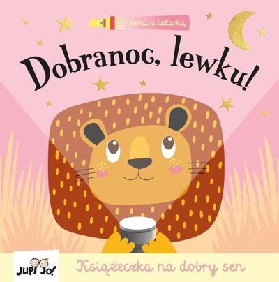 Libër me figura për kalama “Goodnight Little Lion”, interaktiv me elektrik kartoni, me figura me ngjyra