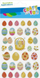 Stikera dekorativë CRAFT WITH FUN Metallic Egg 531736, set 33 copë, për Pashkë