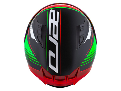 Helmeta moto Cassida Aero Drome, full face, polikarbonat, gri e zezë
